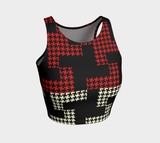 Americana 2 Athletic Crop Top - Objet D'Art