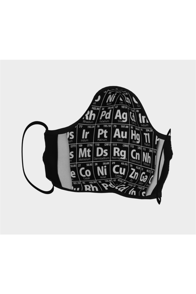 Periodic Table of Elements Face Mask - Objet D'Art