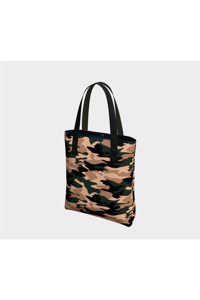 Metro Camouflage Tote Bag - Objet D'Art