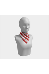 Patriotic Stripes Square Scarf - Objet D'Art