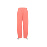 salmon light solid print Women's Quick Dry Cargo Sweatpants (Model L65) - Objet D'Art