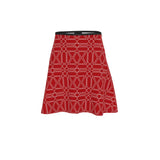 Geo Abstract Flare Skirt - Objet D'Art