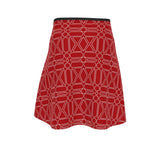 Geo Abstract Flare Skirt - Objet D'Art