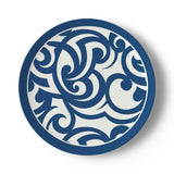 Tribal Scroll Bone China Plates - Objet D'Art