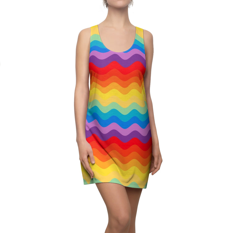 Women's Cut & Sew Racerback Dress - Objet D'Art