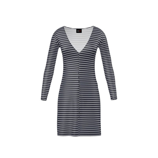 Striped Ladies Cardigan - Objet D'Art