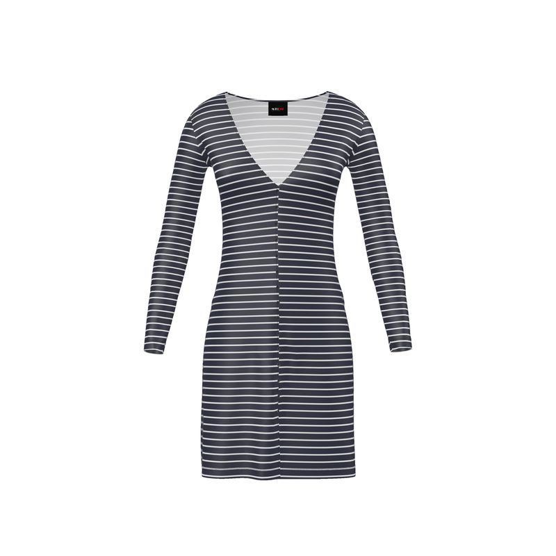 Striped Ladies Cardigan - Objet D'Art