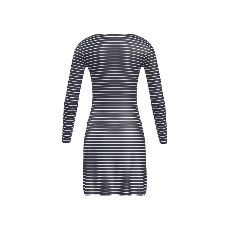 Striped Ladies Cardigan - Objet D'Art