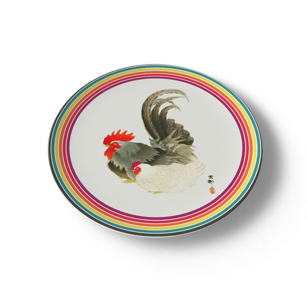 Autumn Farm Harvest Bone China Plates - Objet D'Art