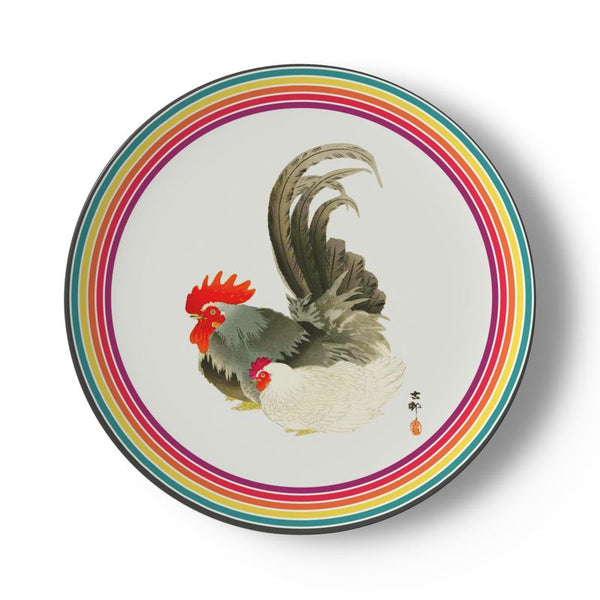 Autumn Farm Harvest Bone China Plates - Objet D'Art