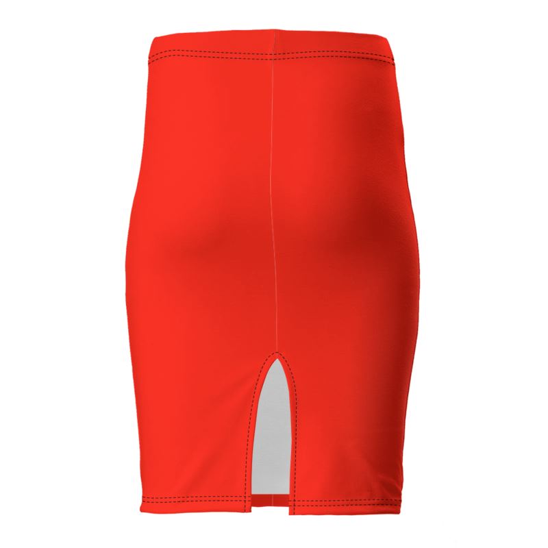 Fired Spice Pencil Skirt - Objet D'Art