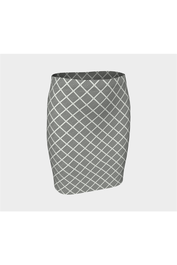 Diamond Life Fitted Skirt - Objet D'Art Online Retail Store