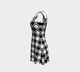 Diamond Life Flare Dress - Objet D'Art