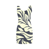 petal play print Medea Vest Dress (Model D06) - Objet D'Art