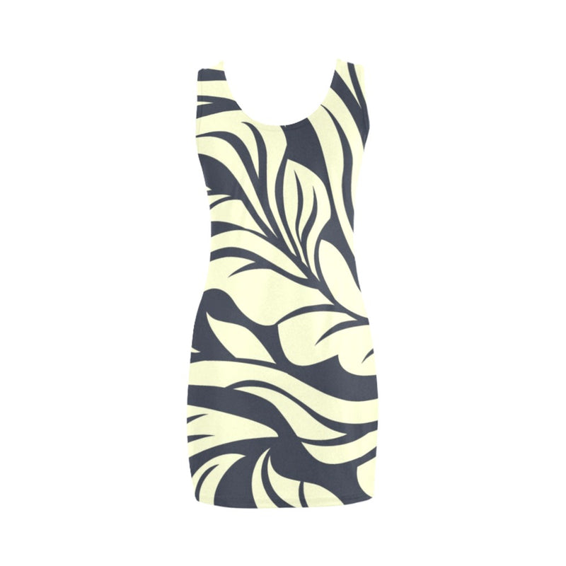 petal play print Medea Vest Dress (Model D06) - Objet D'Art