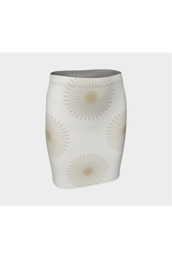 Mandala Fitted Skirt - Objet D'Art
