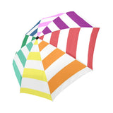 umbrella colored striped Auto-Foldable Umbrella (Model U04) - Objet D'Art