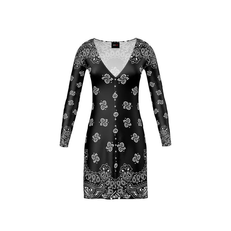 Bandana Art Ladies Cardigan - Objet D'Art