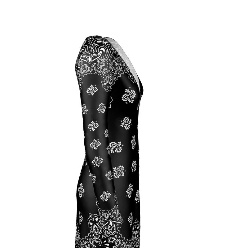 Bandana Art Ladies Cardigan - Objet D'Art