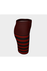 Striped Fitted Skirt - Objet D'Art