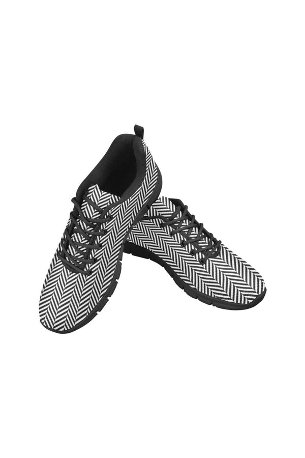 Herring Bone Women's Breathable Running Shoes (Model 055) - Objet D'Art