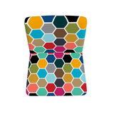 Colorful Honeycomb Occasional Chair - Objet D'Art