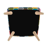 Colorful Honeycomb Occasional Chair - Objet D'Art