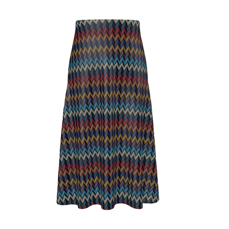 Wonder Waves Midi Skirt - Objet D'Art