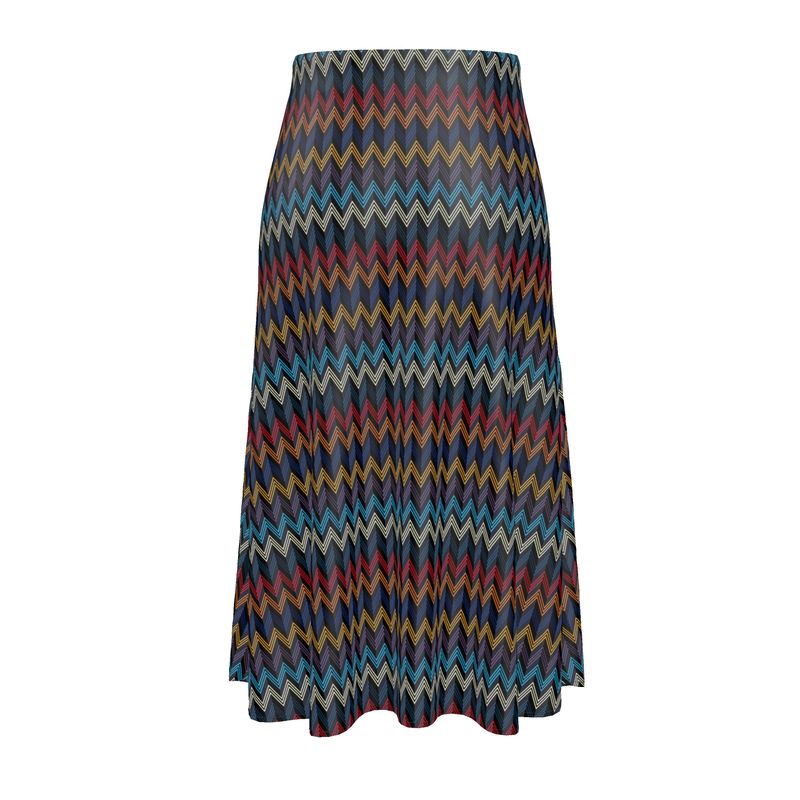 Wonder Waves Midi Skirt - Objet D'Art