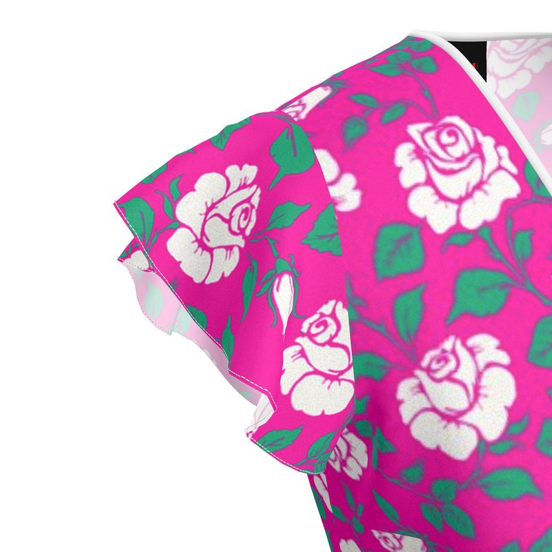 Roses Tea Dress - Objet D'Art