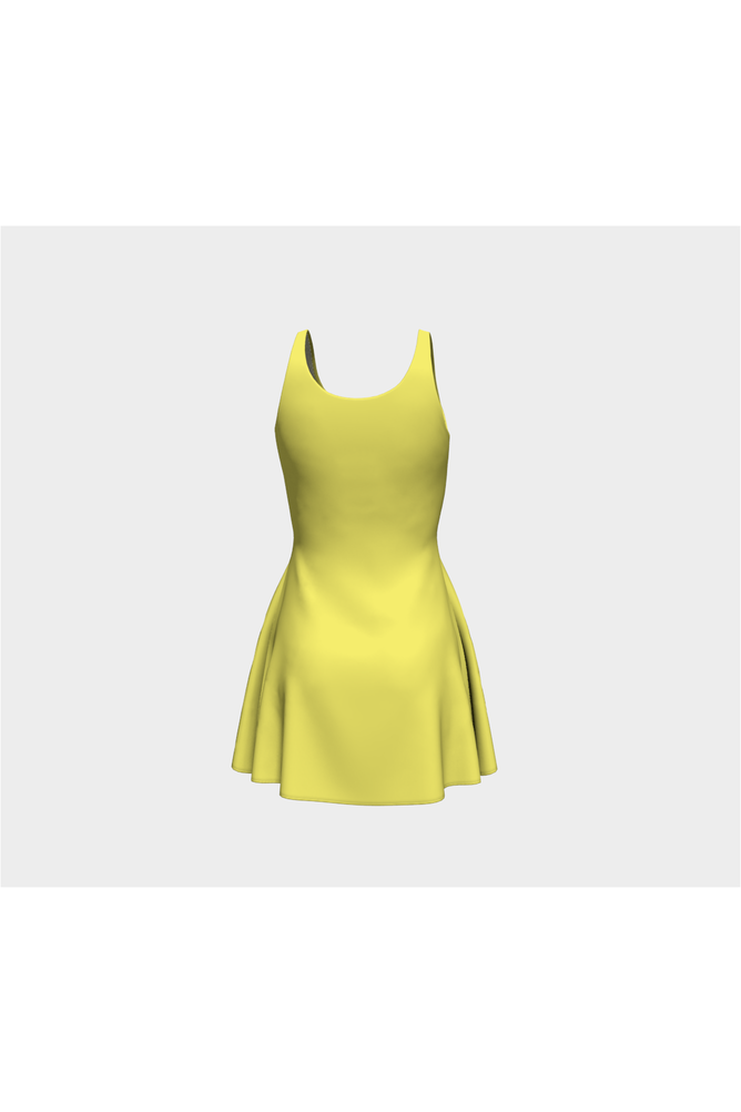 Cute Yellow Flare Dress - Objet D'Art