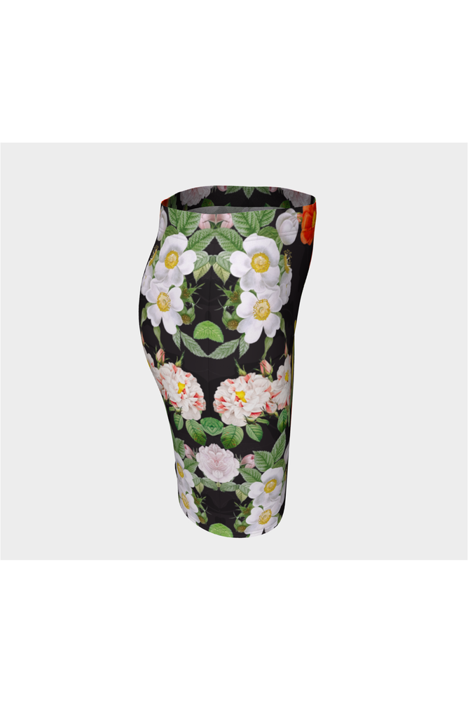Floral Fitted Skirt - Objet D'Art