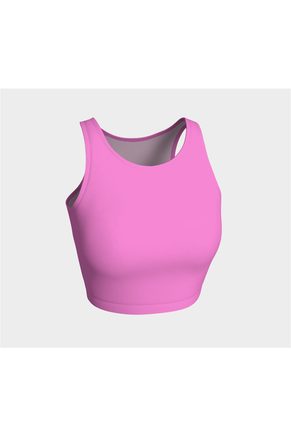 Pink Rose Athletic Top - Objet D'Art