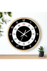 MILITARY TIME - 12-HOUR FORMAT LARGE Wall clock - Objet D'Art