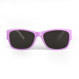 Pinkish Purple Floral Sunglasses - Objet D'Art