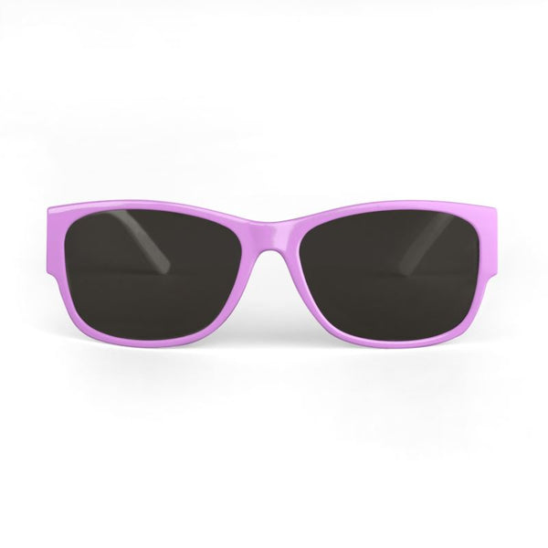 Pinkish Purple Floral Sunglasses - Objet D'Art