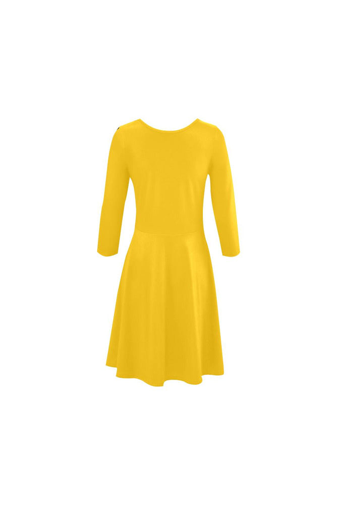 Amber 3/4 Sleeve Swing/Sundress - Objet D'Art