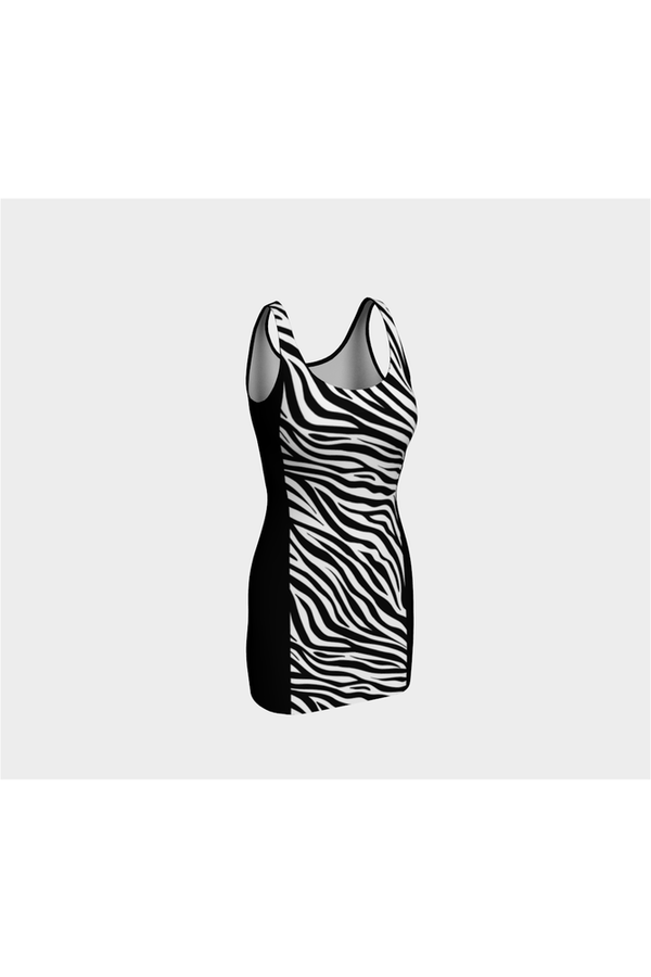 Zebra Bodycon Dress - Objet D'Art