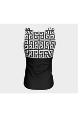 Greek Key Fitted Tank Top - Objet D'Art