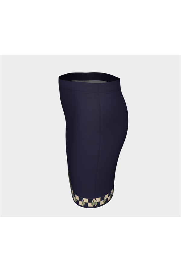 Pineapple Checkered Fitted Skirt - Objet D'Art