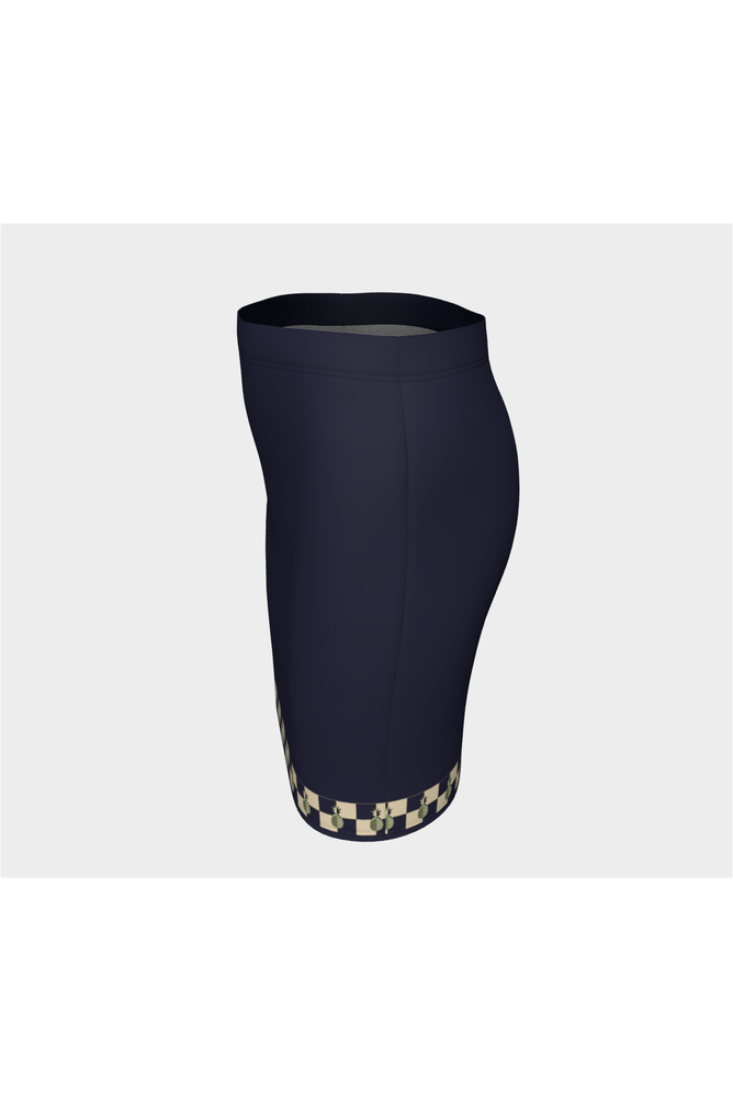 Pineapple Checkered Fitted Skirt - Objet D'Art