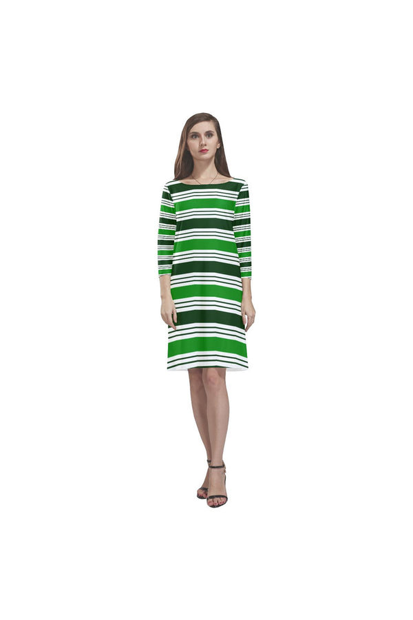 greenmachine Rhea Loose Round Neck Dress(Model D22) - Objet D'Art Online Retail Store