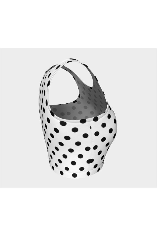 Polka Dot Athletic Top - Objet D'Art