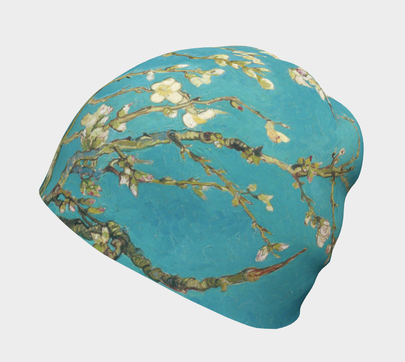 Van Gogh Almond Blossoms Beanie - Objet D'Art