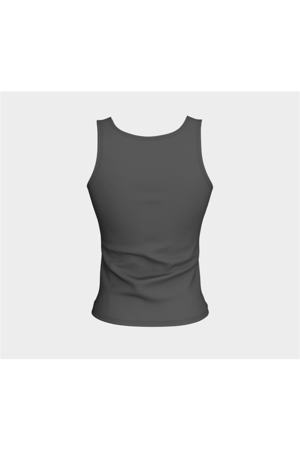 Gray Skies Fitted Tank Top - Objet D'Art