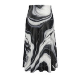 Marble Midi Skirt