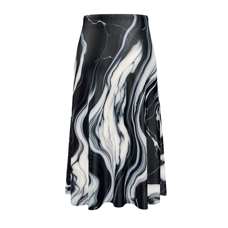 Marble Midi Skirt