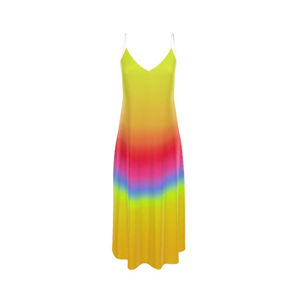 Spectral Ombre Slip Dress