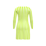 Neon Green Ladies Cardigan