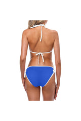 Royal Blue Custom Bikini Swimsuit (Model S01) - Objet D'Art